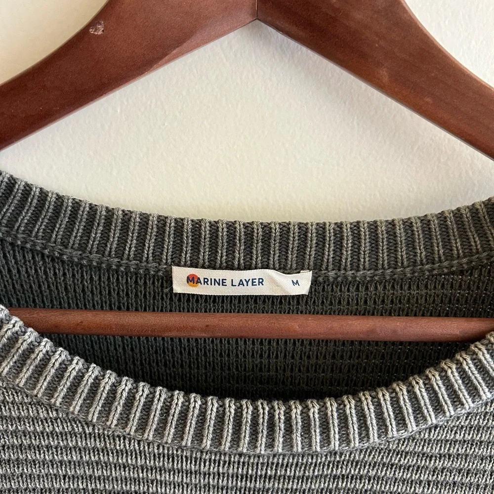 Marine Layer Sweater - Sea Foam Green - Picture 3 of 5